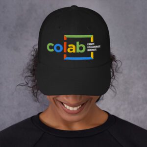 Dad hat; CoLab Logo