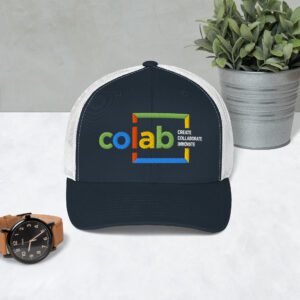 Trucker Cap; CoLab Logo (wl)