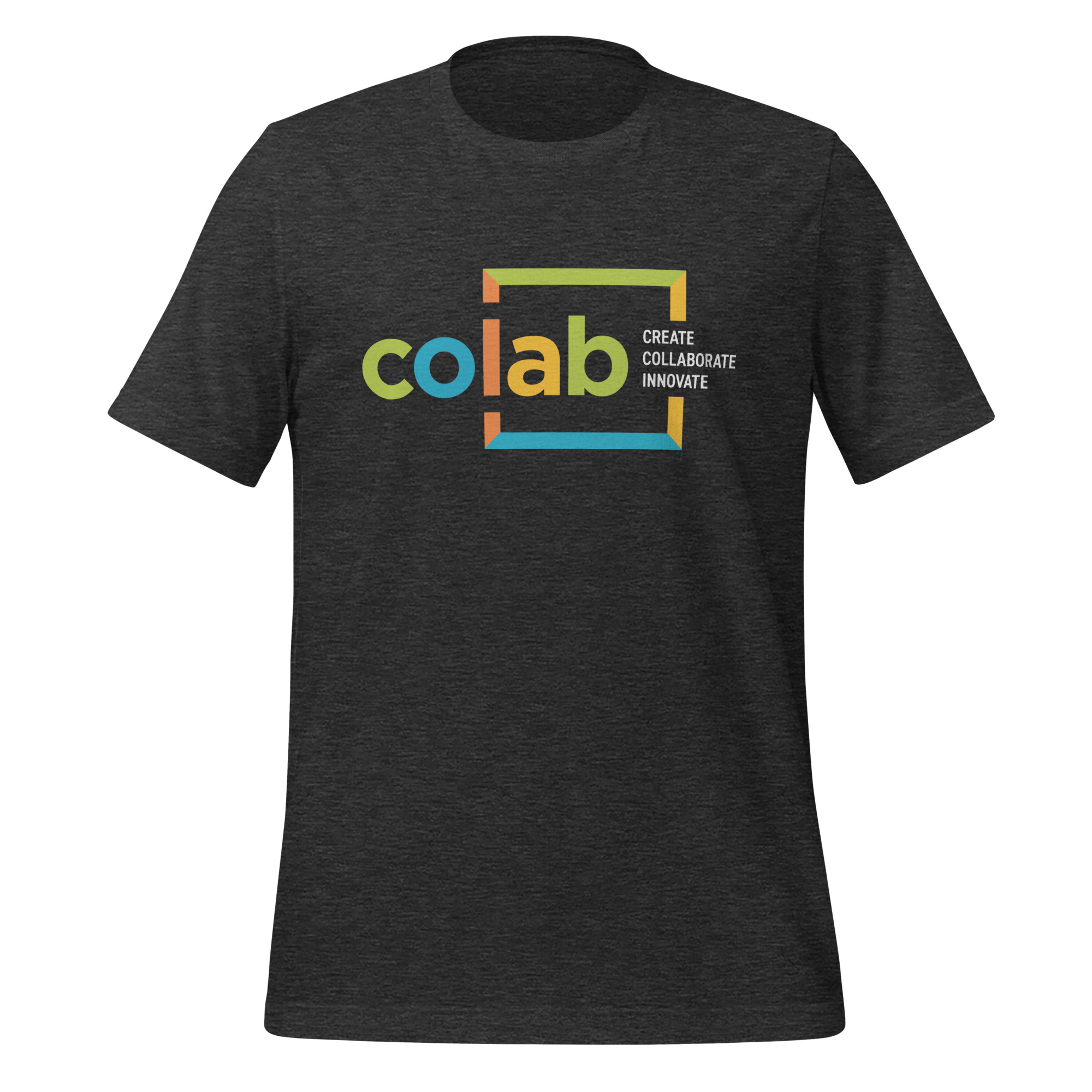 Unisex t-shirt; CoLab Logo (wl) - Image 2